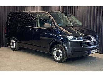 volkswagen t5 transporter t30 dubbla skjutdörr inredning nybes led