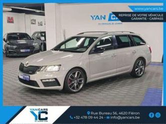 ② skoda octavia rs 2.0 tdi * automatique * full * garantie sko — skoda — 2ememain