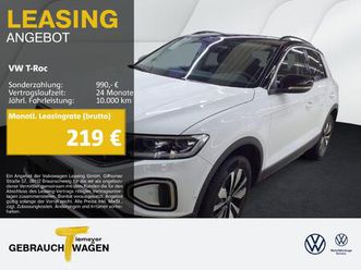 t-roc 2.0 tdi dsg goal led+ kamera ahk privacy