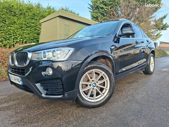 sublime bmw x4 20da 190cv xdrive*99mkms*gps*bluetooth*radar av et ar*suivi bmw*revisée et garantie 12mois*credit*financement