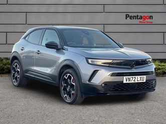 used vauxhall mokka 2022 1.2 turbo gs line suv 5dr petrol manual euro 6 (s/s) (130 ps)