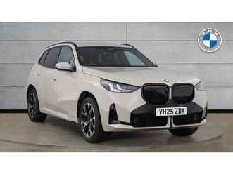 bmw x3 20d xdrive m sport 2.0 5dr