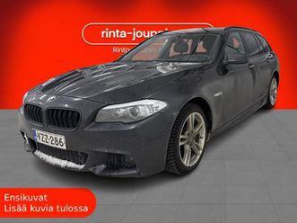 bmw 530 twinpower turbo sport a f11 touring - hud, m-sport, kahdet renkaat vantein, xenonit, urheiluistuimet edessä