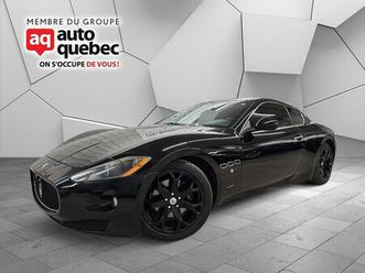 maserati granturismo 2009 2dr cpe granturismo