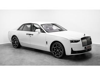 rolls-royce ghost black badge