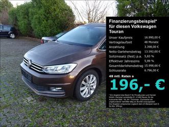 volkswagen touran 2.0 tdi dsg highline navi 3-zonen-klimaau