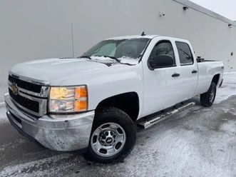 2014 chevrolet silverado 2500hd 4wd-arctic snow plow-crew cab-lo