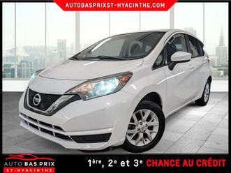 nissan versa note 2018 s cvt