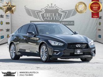 infiniti q50 * essential tech | awd | 360cam | sunroof | b.spot