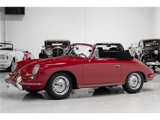 1962 porsche 356 cabriolet by reutter