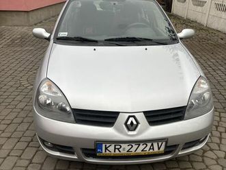 renault thalia 2006 pierwszy wlaściciel maly przebieg kraków nowa huta • olx.pl