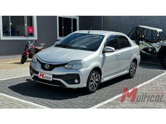 toyota etios 1.5 platinum sedan auto