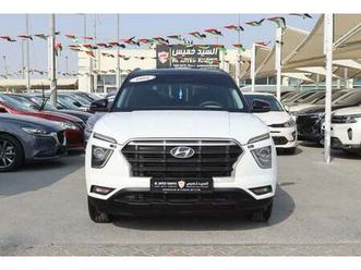 hyundai creta mid 1.6l hyundai creta -gcc - 2022- accident-free- 1.5l - black roof - excellent condition