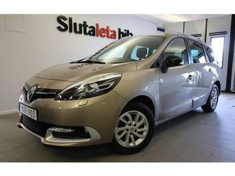 renault grand scenic grand scénic 1.5 dci 7 pers limited drag nya s-däck