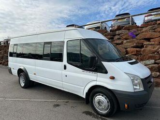 2008 ford transit medium roof 17 seater tdci 140ps nice drive cheap minibus no vat minibus diese...