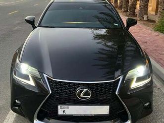 lexus gs350 f sport 3.5l lexus gs350 f-sport 2018 / usa / 126,000km / full option