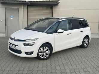 citroen c4 grand picasso 1.6/165km/benzyna/gaz lpg/niski przebieg/raty wloclawek • olx.pl