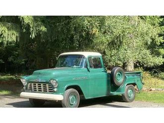 1956 chevrolet 3200 vert manuel, 4 vitesses conduite à ga...