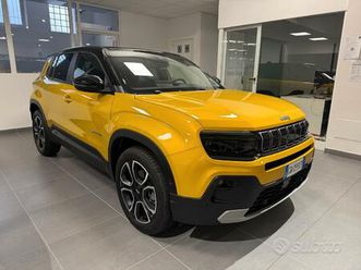 jeep avenger avenger 1.2 turbo 100 cv mhev summit