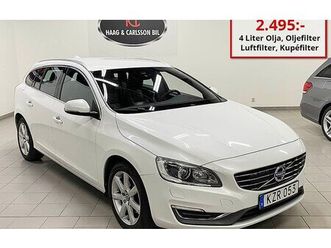 volvo v60 d4 summum kamrem nybytt