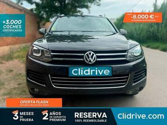 touareg 3.0tdi v6 pure tiptronic 4motion 170kw