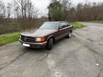 mercedes 500 sec - 1983