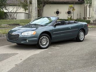 CHRYSLER SEBRING CABRIOLET 2005-chrysler-sebring