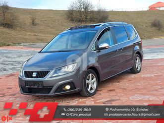 seat alhambra 2.0tdi *4x4* 103 kw *full oprema* 7 sjed. sharan