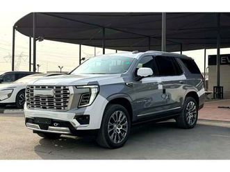 gmc yukon denali 2025 2.7l (export only)