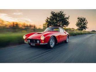 1960 ferrari 250 rouge manuel, 4 vitesses conduite à droi...