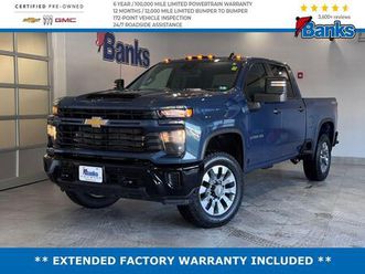 certified 2025 chevrolet silverado 2500 custom