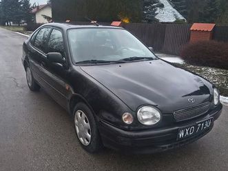 toyota corolla e11 1999r 1.3 benzyna z klimatyzacją opoczno • olx.pl