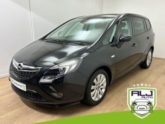 opel zafira - occasion 1.4 turbo edition 7p. | zwart | airco | tweedehands zafira | 7-zits | cruisecontr