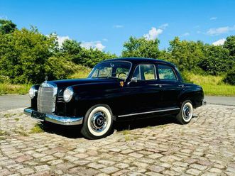 mercedes-benz 180 b „ponton“ w120 – restauriert