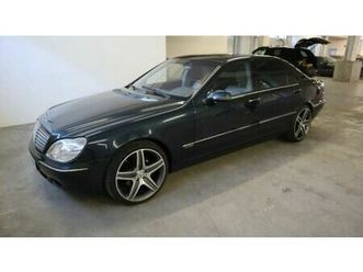 mercedes s600 v12 w220 mit wertgutachten im top zustand