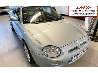 mg f f 1.8 mpi cab högerstyrd