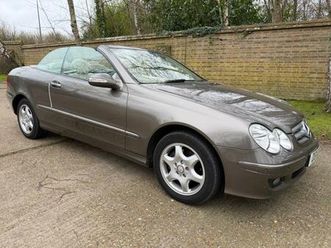 2007 mercedes-benz clk 200k elegance 2dr [184] tip auto convertible petrol automatic