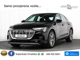 audi e-tron sb 55 quattro advanced 408 ks, virt+gr sjed+navi, 2023 god.