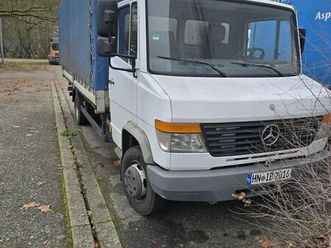 mercedes-benz vario 615 maxi pritsche, zwillingsbereifung