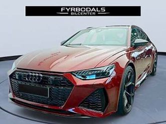 audi rs6 performance 630hk q panorama rs-design plus moms/vat