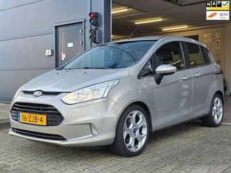 ford b-max - 1.0 ecoboost titanium / nap 1ste eigenaar / nwe beurt + apk / afn.trekh. / voorruitverw. /