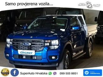 ford ranger 2.0 xlt extrakab 4x4 170 ks, kiper+kuka+acc+kam+navi, 2024 god.