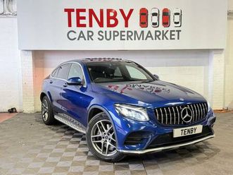 2017 mercedes-benz glc glc 350d 4matic amg line prem plus 5dr 9g-tronic coupe diesel automatic