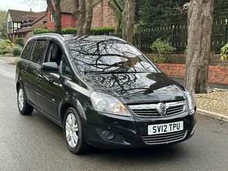 vauxhall, zafira, mpv, 2012, manual, 1598 (cc), 5 doors