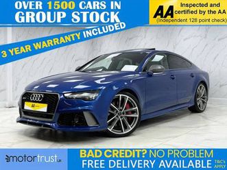 2016 audi rs7 4.0t fsi v8 quattro rs 7 performance 5dr tip auto hatchback petrol automatic