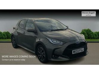 toyota yaris design hatchback's 1.5 vvt-h design e-cvt euro 6 (start/stop) 5dr