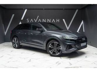 2022 audi q8 3.0 tfsi v6 55 black edition suv 5dr petrol tiptronic quattro euro 6 (start/stop) estate p...