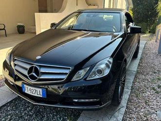 e 350 cdi cabrio blueefficiency avantgarde