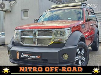 dodge nitro off-road 2.8 16v crd • bogata oprema •