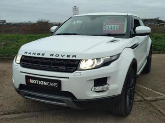 2011 land rover range rover evoque 2.2 sd4 prestige 3dr auto [lux pack] coupe diesel automatic